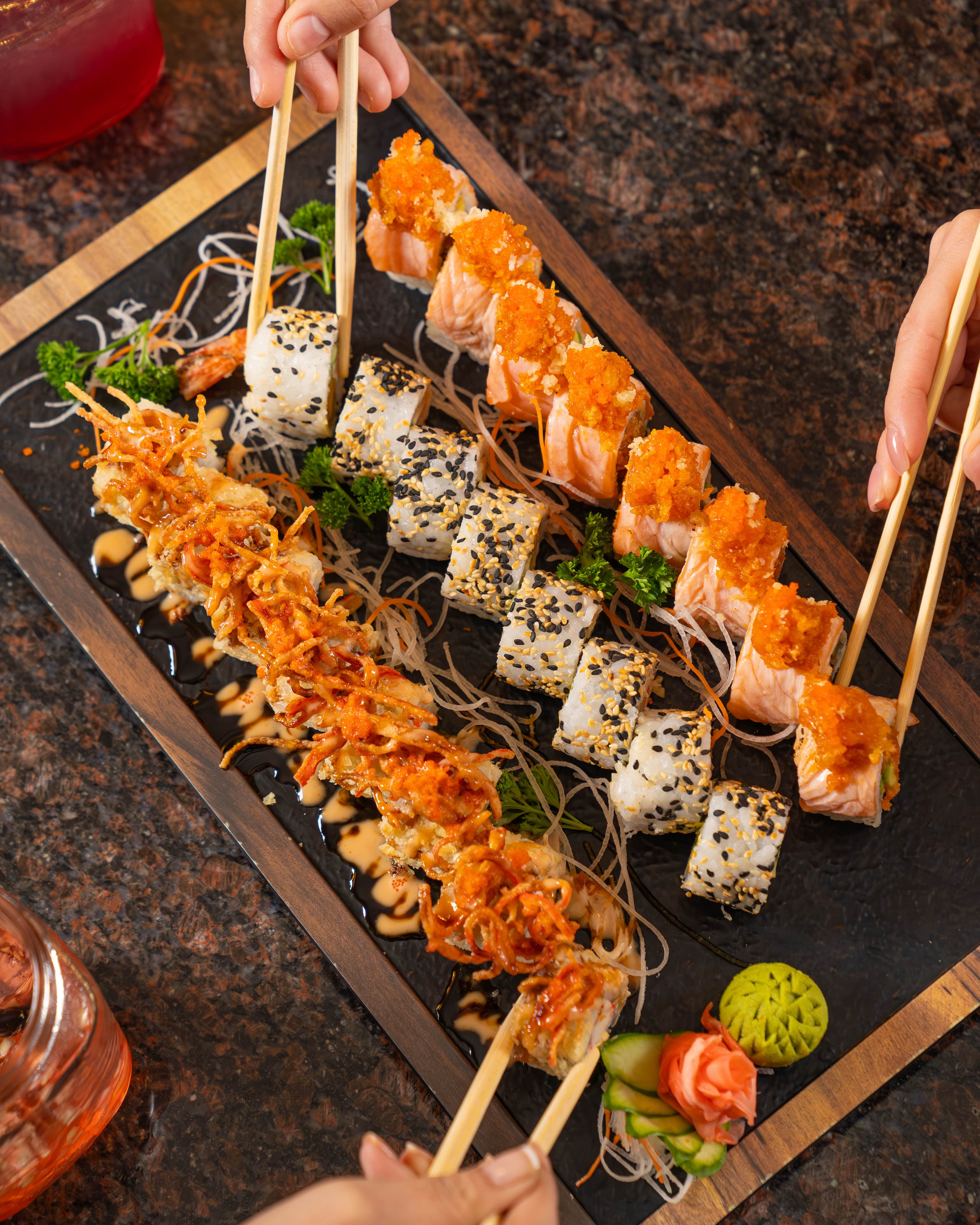 A Yee Hwa sushi platter